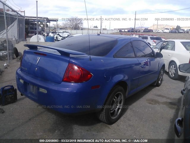 1G2AL18F387120778 - 2008 PONTIAC G5 BLUE photo 2