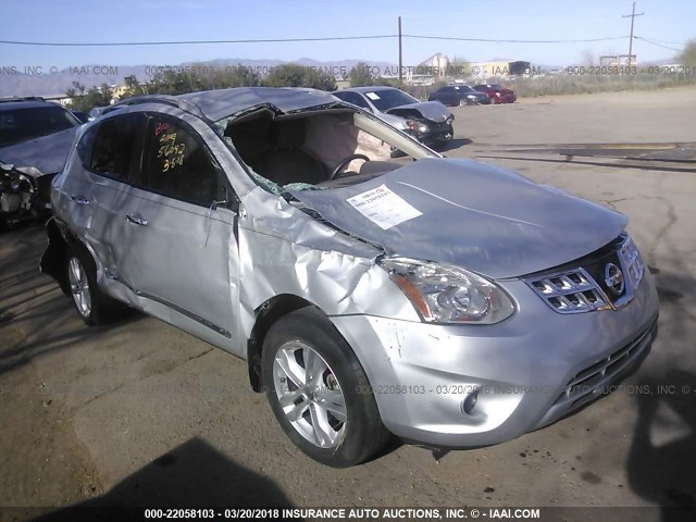 JN8AS5MT5CW276759 - 2012 NISSAN ROGUE S/SV SILVER photo 1