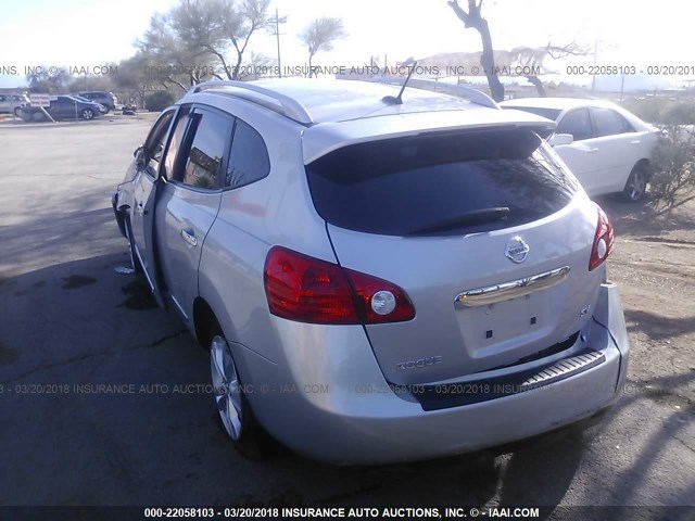 JN8AS5MT5CW276759 - 2012 NISSAN ROGUE S/SV SILVER photo 3