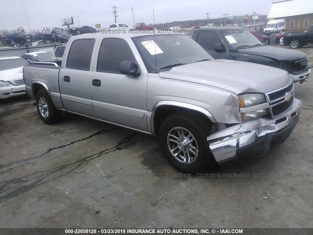 2GCEC13V261278907 - 2006 CHEVROLET SILVERADO C1500 SILVER photo 1