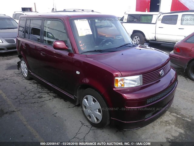 JTLKT334764103566 - 2006 TOYOTA SCION XB ბურგუნდია ფოტო 1