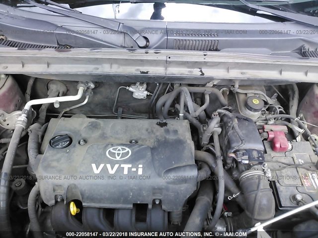 JTLKT334764103566 - 2006 TOYOTA SCION XB ბურგუნდია ფოტო 10