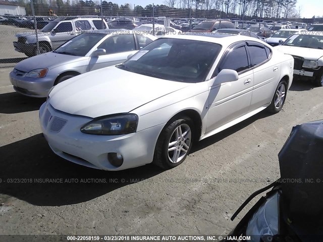 2G2WR554661199503 - 2006 PONTIAC GRAND PRIX GT WHITE photo 2