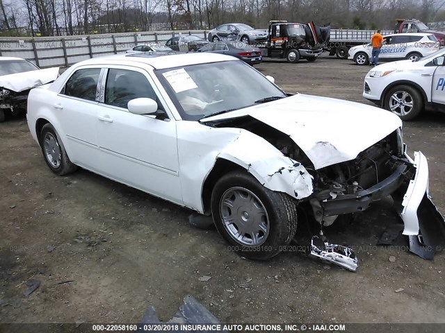 2C3LA53G46H526138 - 2006 CHRYSLER 300 TOURING WHITE photo 1