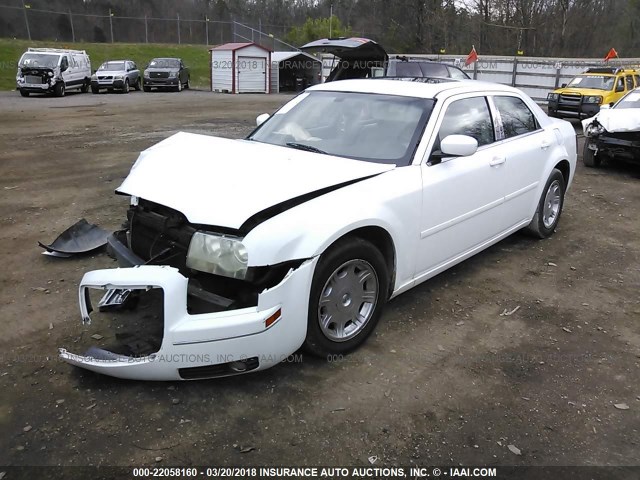 2C3LA53G46H526138 - 2006 CHRYSLER 300 TOURING WHITE photo 2