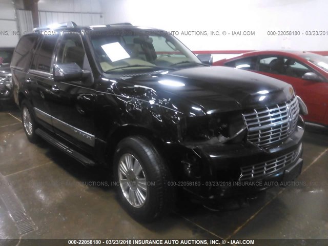 5LMFU28588LJ19993 - 2008 LINCOLN NAVIGATOR BLACK photo 1