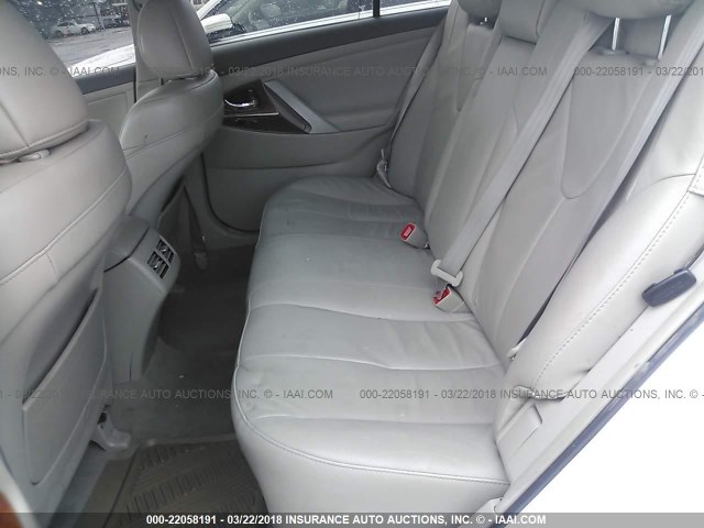 4T1BE46K28U792260 - 2008 TOYOTA CAMRY CE/LE/XLE/SE WHITE photo 8