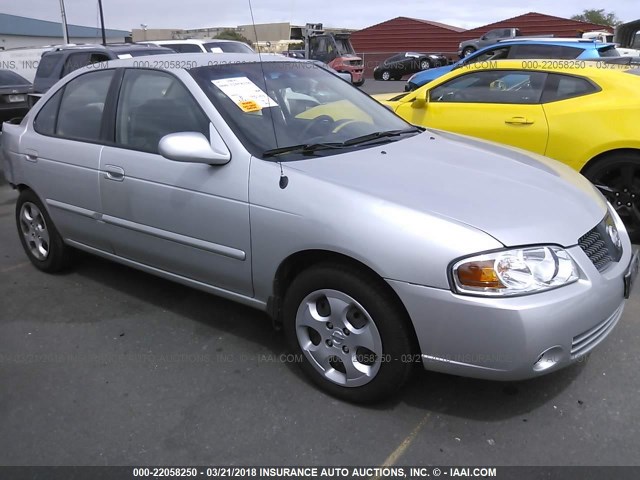 3N1CB51D96L537065 - 2006 NISSAN SENTRA 1.8/1.8S SILVER photo 1