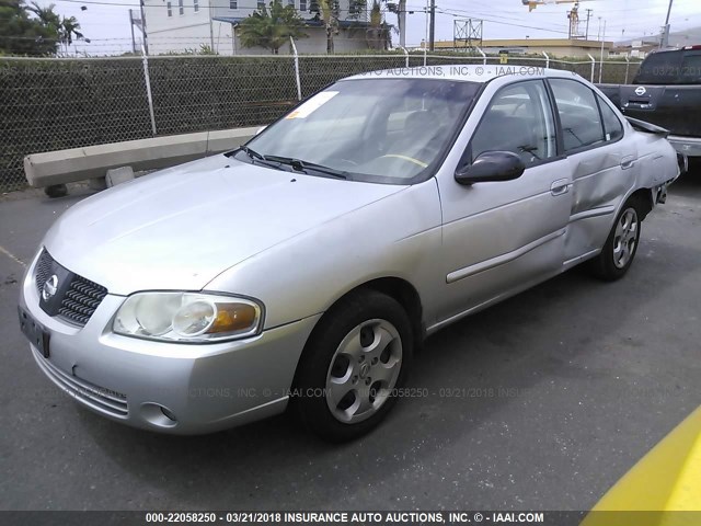 3N1CB51D96L537065 - 2006 NISSAN SENTRA 1.8/1.8S SILVER photo 2