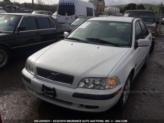 YV1VS29552F852736 - 2002 VOLVO S40 1.9T WHITE photo 6