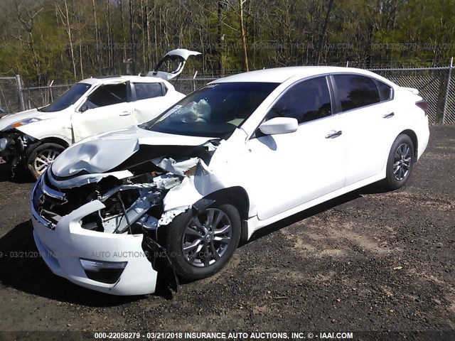 1N4AL3AP8FN910120 - 2015 NISSAN ALTIMA 2.5/S/SV/SL WHITE photo 2