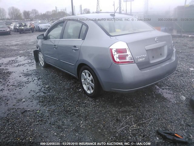 3N1AB61E28L612648 - 2008 NISSAN SENTRA 2.0/2.0S/2.0SL GRAY photo 3