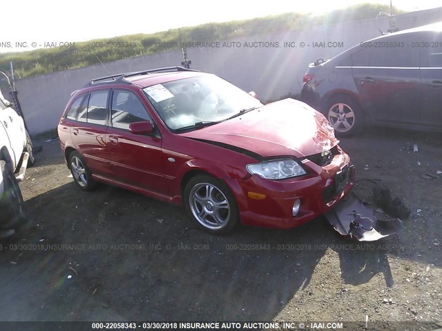 JM1BJ245521610447 - 2002 MAZDA PROTEGE PR5 红色 照片 1