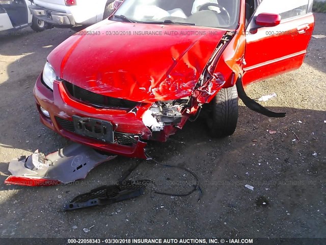 JM1BJ245521610447 - 2002 MAZDA PROTEGE PR5 红色 照片 6