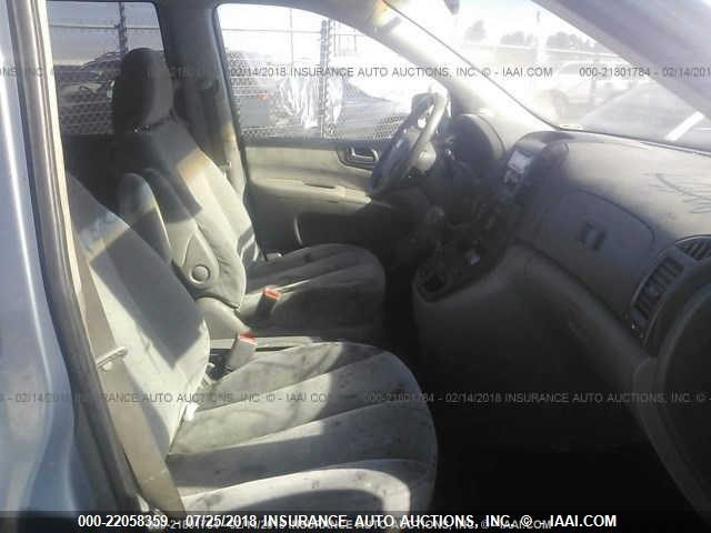 KNDMB233286243394 - 2008 KIA SEDONA EX/LX BLUE photo 5