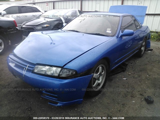 HCR32087788 - 1991 NISSAN SKYLINE GTS  BLUE photo 2