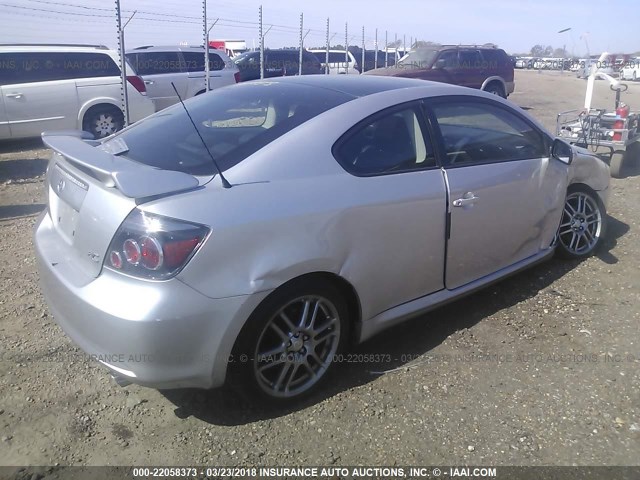 JTKDE167090291196 - 2009 TOYOTA SCION TC 银色 照片 4
