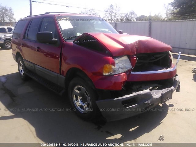 1FMRU15WX3LA55455 - 2003 FORD EXPEDITION XLT RED photo 1