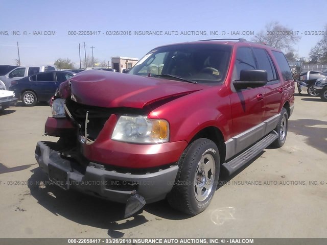 1FMRU15WX3LA55455 - 2003 FORD EXPEDITION XLT RED photo 2