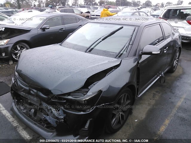 JTKJF5C7XE3072427 - 2014 TOYOTA SCION TC 灰色 照片 2