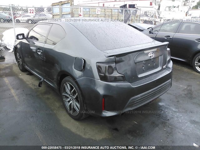 JTKJF5C7XE3072427 - 2014 TOYOTA SCION TC GRAY photo 3