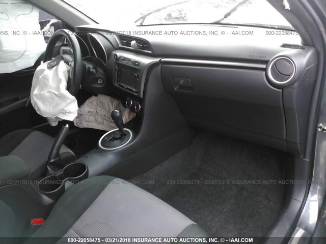 JTKJF5C7XE3072427 - 2014 TOYOTA SCION TC GRAY photo 5