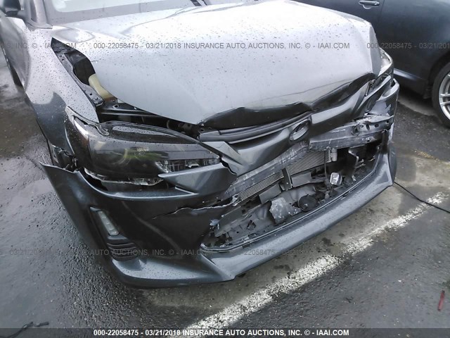 JTKJF5C7XE3072427 - 2014 TOYOTA SCION TC 灰色 照片 6