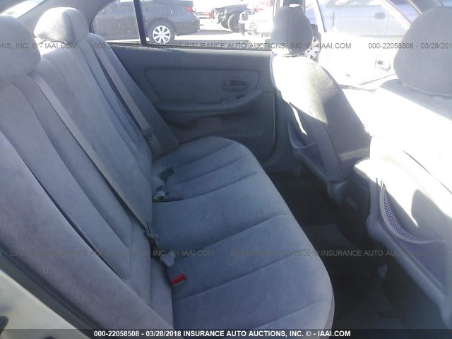 KMHDN46D65U093655 - 2005 HYUNDAI ELANTRA GLS/GT GRAY photo 8