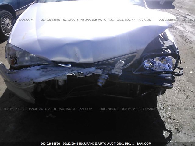 19UYA42421A013370 - 2001 ACURA 3.2CL SILVER photo 6