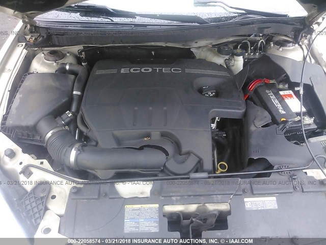 1G2ZG57B494194730 - 2009 PONTIAC G6 TAN photo 10
