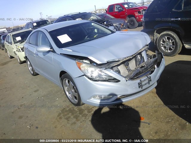 5NPEC4ACXBH139720 - 2011 HYUNDAI SONATA SE/LIMITED SILVER photo 1