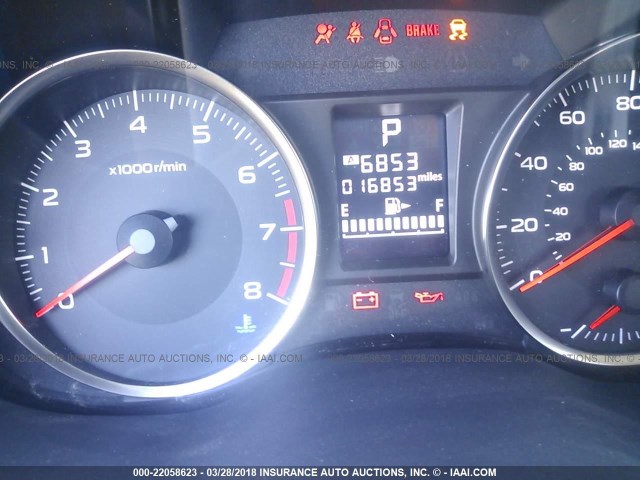 JF2GPABC7HH247456 - 2017 SUBARU CROSSTREK PREMIUM წითელი ფოტო 6