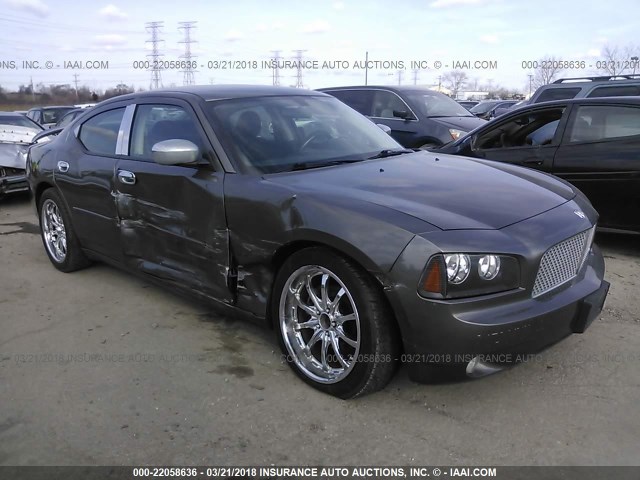 2B3CA3CV1AH227067 - 2010 DODGE CHARGER SXT GRAY photo 1