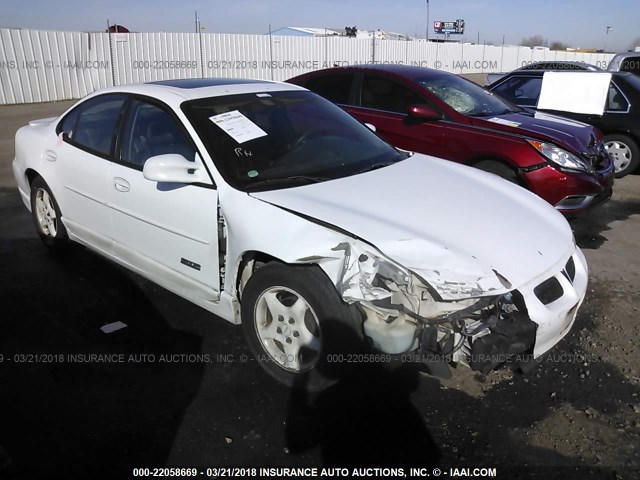 1G2WP5219WF322445 - 1998 PONTIAC GRAND PRIX GTP WHITE photo 1