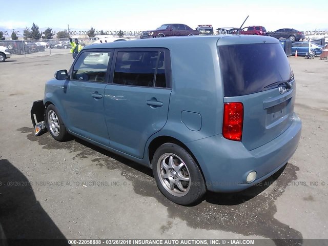 JTLKE50E081035778 - 2008 TOYOTA SCION XB მწვანე ფოტო 3