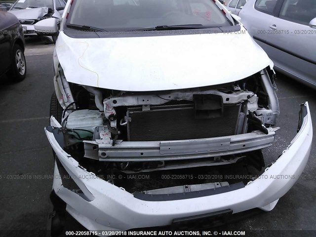 3HGGK5H85FM735533 - 2015 HONDA FIT EX/EXL WHITE photo 6