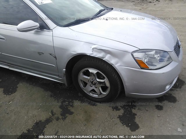 1N4AL11D55N486159 - 2005 NISSAN ALTIMA S/SL SILVER photo 6