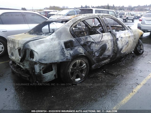 WBAVB17506NK32999 - 2006 BMW 325 I AUTOMATIC შავი ფოტო 4