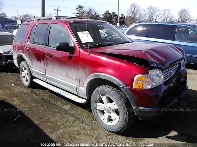 1FMZU73K95ZA38052 - 2005 FORD EXPLORER XLT/XLT SPORT/NBX RED photo 1