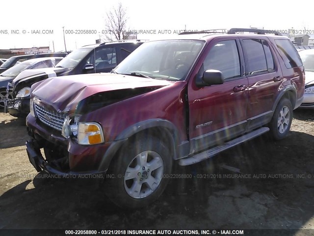 1FMZU73K95ZA38052 - 2005 FORD EXPLORER XLT/XLT SPORT/NBX RED photo 2