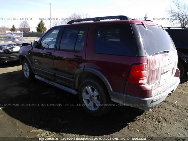 1FMZU73K95ZA38052 - 2005 FORD EXPLORER XLT/XLT SPORT/NBX RED photo 3