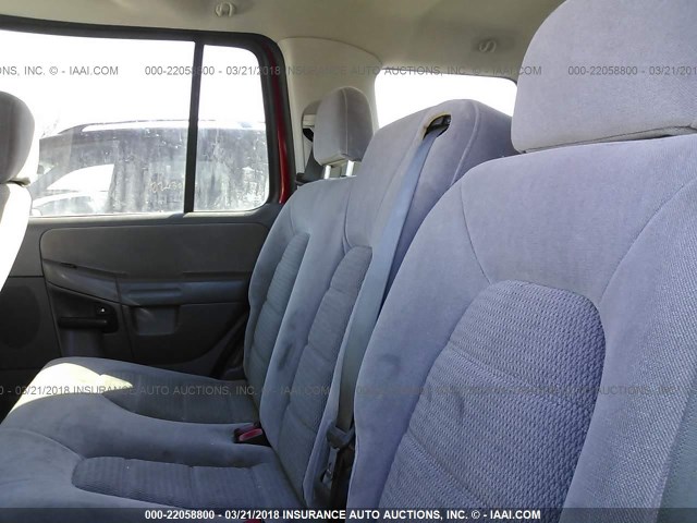 1FMZU73K95ZA38052 - 2005 FORD EXPLORER XLT/XLT SPORT/NBX RED photo 8