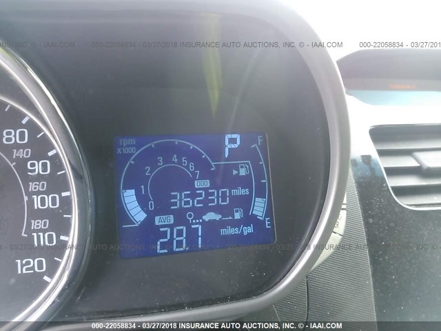 KL8CD6S99DC614008 - 2013 CHEVROLET SPARK 1LT Серебристый фото 7