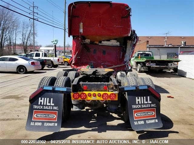 1FUJGLBG0CLBC8227 - 2012 FREIGHTLINER CASCADIA 125  RED photo 5