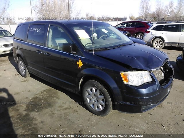 2A8HR44E49R652573 - 2009 CHRYSLER TOWN & COUNTRY LX BLUE photo 1