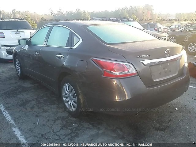 1N4AL3AP5FC459370 - 2015 NISSAN ALTIMA 2.5/S/SV/SL GRAY photo 3