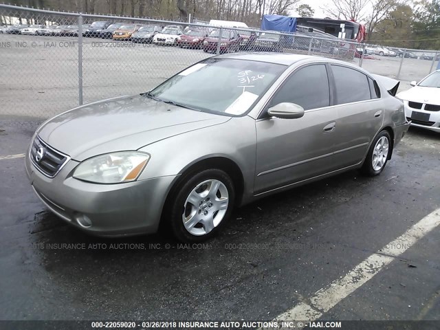 1N4AL11DX2C124500 - 2002 NISSAN ALTIMA S/SL GRAY photo 2