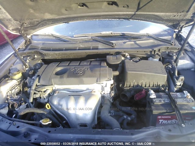 4T4BF3EK8BR179730 - 2011 TOYOTA CAMRY SE/LE/XLE Серый фото 10