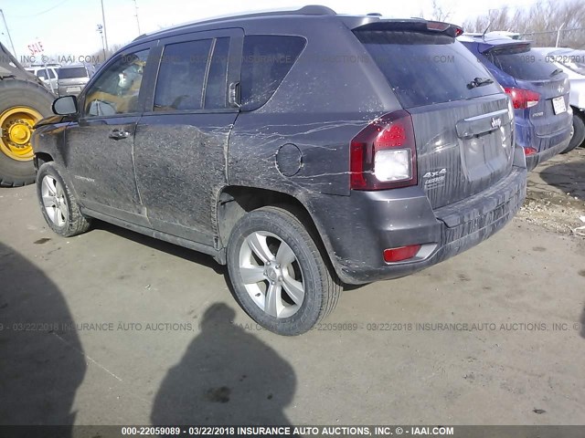 1C4NJDBB5GD535174 - 2016 JEEP COMPASS SPORT GRAY photo 3