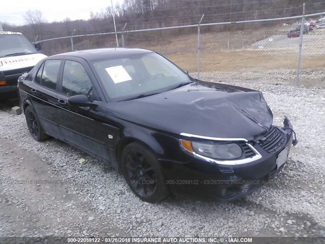 YS3ED49G563512032 - 2006 SAAB 9-5 BLACK photo 1